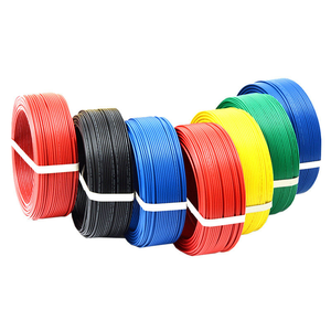 من المصنع مباشرة نحاسي من كلوريد البولي فينيل معزول أحادي النواة أسلاك كهربائية مانعة للهب لأسلاك المنازل الصناعية - Product Image 3