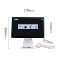 Détecteur de cuir chevelu WiFi Trichoscope Factory avec analyse et impression de rapports PDF pour machine de salon de beauté