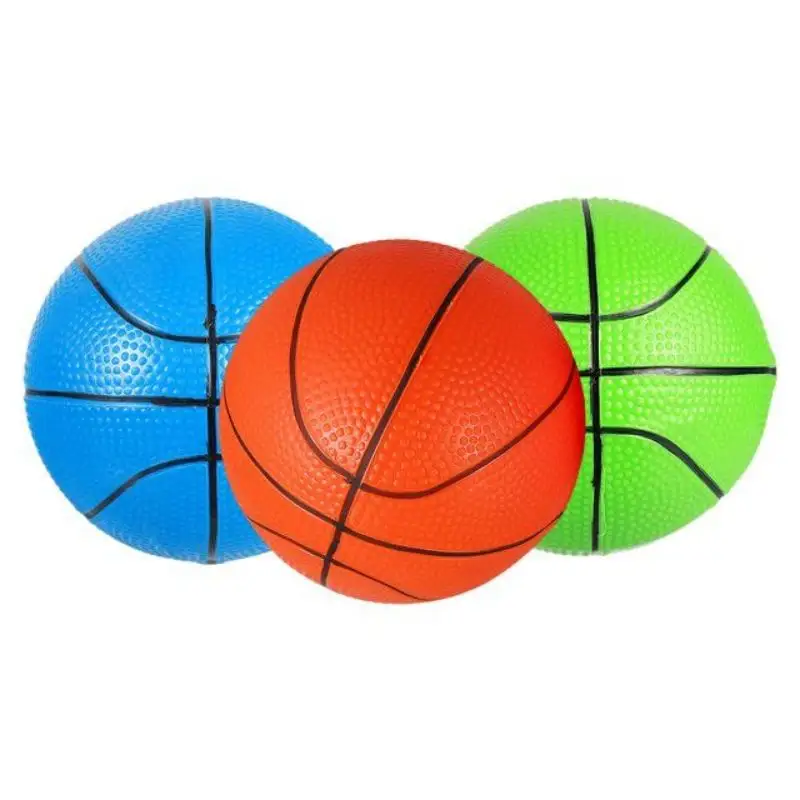 Zacht Plastic Opblaasbare Speelgoed Basketbal Opblaasbare Pvc Sport Speelgoed Voor Kinderen