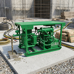 Pompe à coulis hydraulique de puissance élevée, mélangeur de béton avec pression et débit réglables de 2 à 150 bars - Product Image 2