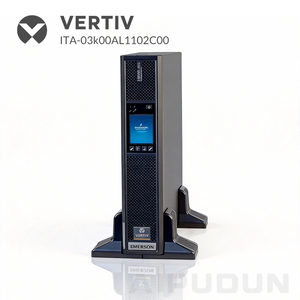 Alimentation électrique UPS Vertiv Libert <span class=keywords><strong>1</strong></span>-3kva 220v, type tour et rack 2U, écran LCD, sans batterie, Vertiv ITA-03k00AL1102C00 - Product Image 1