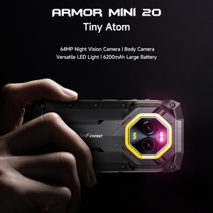 Teléfono Inteligente Resistente 4G con Android 14, Cámara de Visión Nocturna, 8+256 GB, 6200 mAh, Luz LED G99, Pantalla Pequeña de 4.7 Pulgadas, Ulefone Armor Mini 20 - Product Image 4