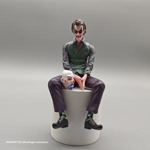 Figura de acción de PVC de payaso sentado para decoración de techo de coche <span class=keywords><strong>Marvel</strong></span>, juguete para niños - Product Image 2