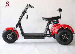 <span class=keywords><strong>Scooter</strong></span> de mobilité électrique avec 2000W 60V Ce 3 roues gros pneu batterie au lithium amovible simulateur de golf <span class=keywords><strong>scooter</strong></span> populaire à deux roues - Product Image 6