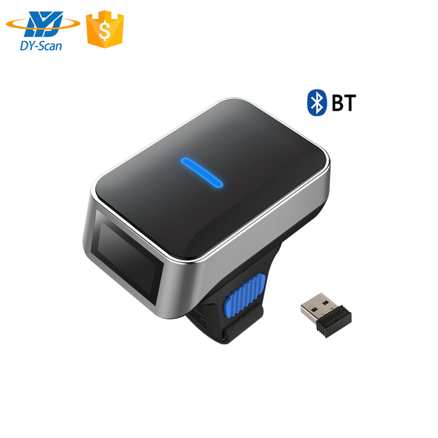 DI9010-2D Mini Portable Wireless Barcode Scanner Handheld USB Interface Supermarket QR Code Scanning CCD/Cmos Light Source Used
