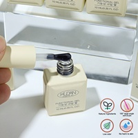 Gel à ongles fonctionnel professionnel sans HEMA ni TPO, base peel-off, couche de finition sans résidu, haute brillance, UV LED, OEM ODM, en vrac, pour salon et DIY