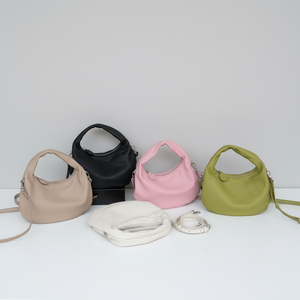 Nouveauté 2026 : Sacs à main pour femmes en cuir véritable, sacs demi-lune populaires, sacs pour dames en cuir de vachette première couche de haute qualité - Product Image 1