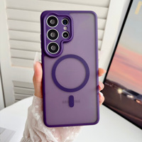 Funda Protectora para Teléfono con Protector de Lente de TPU+PC para Samsung Galaxy S26 S25 Ultra Magnetic S24 A16 A17 A57, Resistente a Impactos, Venta al Por Mayor