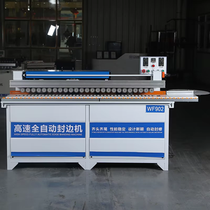 WF902 macchina per la lavorazione del legno completamente automatica ad alta velocità in PVC melamina impiallacciatura ad angolo arrotondamento bordatura - Product Image 2