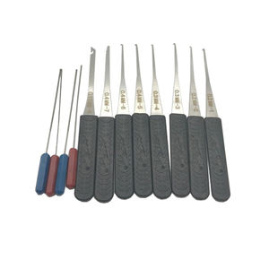 KLOM 12 Pièces Clé Extracteur Réparation Crochets Ensemble D'outils Cassé Retrait Crochets Aiguilles pour le Bureau À La Maison - Product Image 1