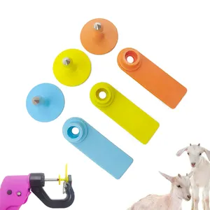 Farm Lives tock Use Laserdrucker Barcode QR Ziege Schaf Ohrringe Label Tag Tier Ohr Tags für Ziege Hammel