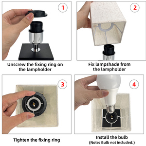 Thiết Kế Hiện Đại Mini Bảng Đèn Hot Bán Cho Phòng Ngủ Sử Dụng Với Điện Cung Cấp Điện Đẹp Bàn Đèn - Product Image 6