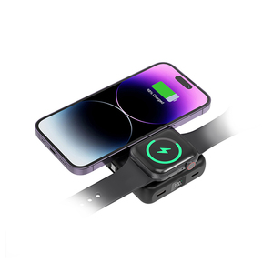 โลโก้สั่งทำ ขายส่ง พาวเวอร์แบงค์แม่เหล็ก 10000mAh ชาร์จเร็ว 22.5W ชาร์จไร้สาย 15W ชาร์จนาฬิกา 5W - Product Image 5