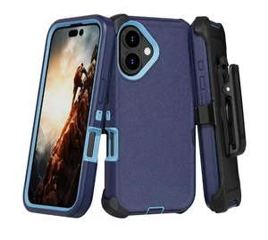 Étui de téléphone robuste pour l'extérieur, étui de téléphone portable anti-chute avec clip de ceinture détachable pour Samsung S26U pour <span class=keywords><strong>iPhone</strong></span> 18 Pro - Product Image 3
