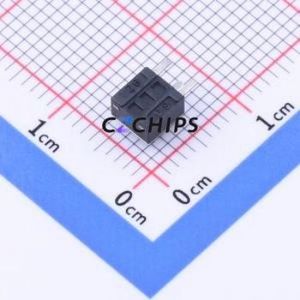 YTS-C017-1B Tactile Switch Through hole Component (THT) Switch Single Pole Single Throw Round Button 1.6N Right Angle Insert - Product Image 2