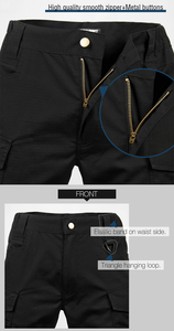 بنطال رجالي خارجي خفيف الوزن كارغو تكتيكي للمشي لمسافات طويلة والصيد بجيوب متعددة | مصنع OEM - Product Image 4