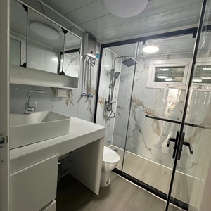 Nuevo producto, proveedor dorado, invierno, 3 habitaciones, <span class=keywords><strong>casa</strong></span> contenedora, Panel, <span class=keywords><strong>casa</strong></span> personalizada, fabricación de <span class=keywords><strong>casa</strong></span>, <span class=keywords><strong>casa</strong></span> contenedora de acero en <span class=keywords><strong>Marruecos</strong></span> - Product Image 4