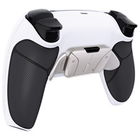 Kit de remapping RISE4 V3 avec boutons arrière en métal antidérapants et poignées caoutchoutées personnalisées pour manette PS5 BDM-030/040/050