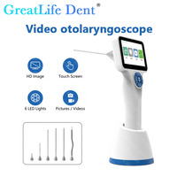 Caméra d'endoscopie ORL complète Greatlife Dent, endoscope pour l'oreille, le nez et la gorge, image vidéo HD, otolaryngoscope