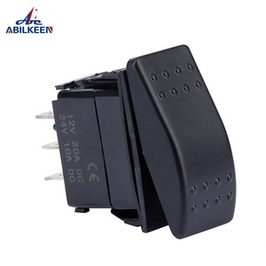 <span class=keywords><strong>สวิตช์</strong></span>โยกแบบกันน้ำ 12V 24V <span class=keywords><strong>แบบ</strong></span> 3 ขา SPDT เปิด-เปิด สำหรับรถยนต์ รถบรรทุก เรือ ยานยนต์ รถจักรยานยนต์ - Product Image 2