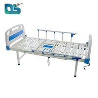 Cama de Hospital Manual Ajustable para Pacientes con Orificio para Inodoro, 3 Manivelas, 3 Funciones, Panel Superior de ABS, para Uso Médico y de Enfermería