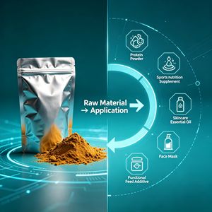 Suministro de Fábrica: Polvo de Extracto de Semilla de Cáñamo de Grado Alimenticio 10:1 20:1 30:1 50:1 100:1 MOQ 1kg - Product Image 4