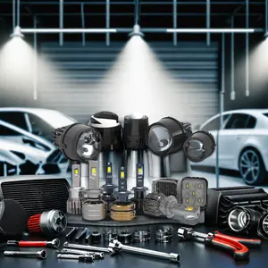 OEM ODM Auto Lighting System New 12V LED High/Low Beam Car Headlights with Bi Laser Lens Projector Custom LED Headlamp
