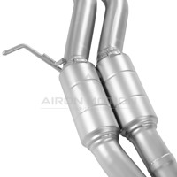 Compatible avec Audi A6/A7 C7 3.0T, échappement électronique à soupapes avant, intermédiaire et arrière, en acier inoxydable, double ou simple sortie, mise à niveau professionnelle