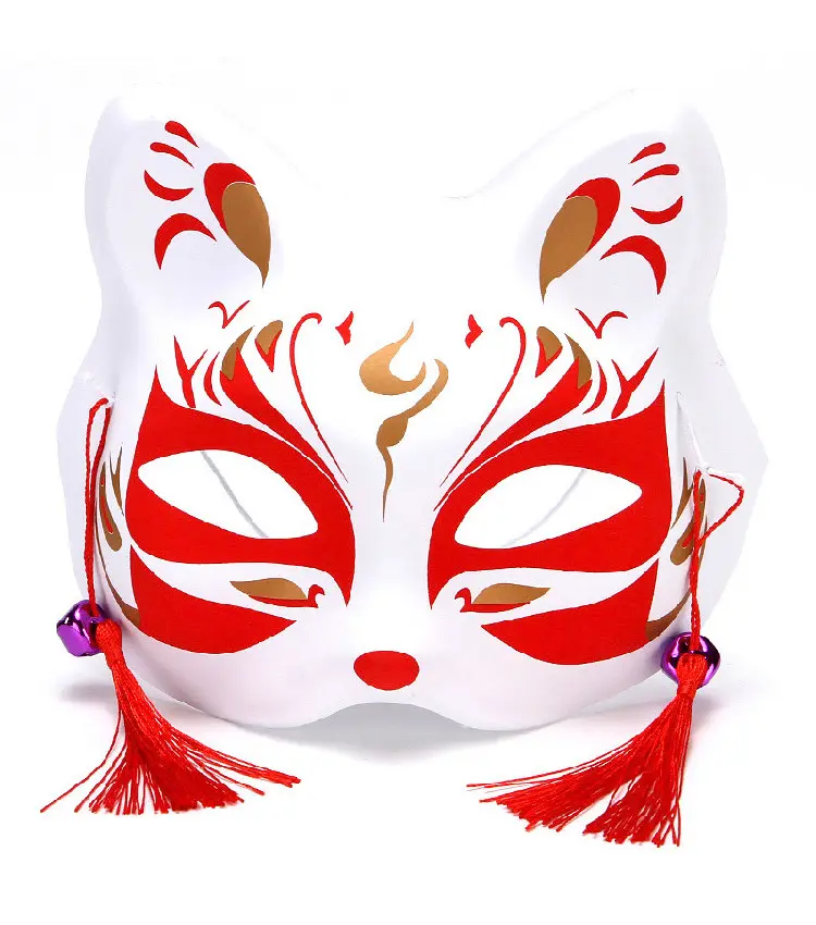 Novas máscaras de raposa exclusivas Desgin para decoração de rosto de festa de Halloween