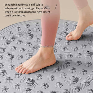 Produk populer perangkat bantalan pijat pereda nyeri kaki portabel antilelah pijat akupuntur perlengkapan Pilates Yoga - Product Image 6