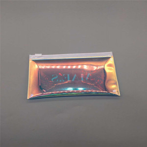 LOGO Custom Casual Shiny Holographic Handbag Laser Iridescent Tote <strong>Bag</strong> Hologram <strong>Rainbow</strong> <strong>Bag</strong> - Product Image 1
