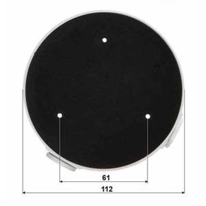 Caja de Montaje en Techo Dahua PFA136 de 112 mm para Cámara Domo, Material de Aluminio - Product Image 4