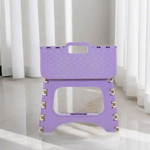 Plastic <b>Folding</b> <b>Garden</b> <b>Chair</b> Portable Outdoor Bedroom Use Thickened Space-saving Design Lightweight PP Material Shrink - Product Image 4