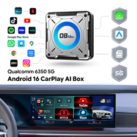 Boîtier multimédia 5G Qualcomm 6350 AI pour BMW, adaptateur sans fil CarPlay Android Auto, streaming multimédia pour iDrive 6 7 8 9 Netflix