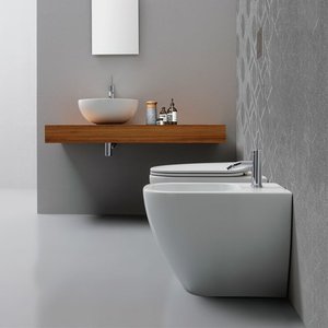 Bidet Filomuro per sempre 55-disegno in ceramica - Product Image 2
