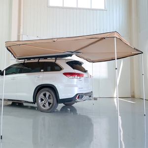 Auvent <span class=keywords><strong>de</strong></span> <span class=keywords><strong>camping</strong></span> extérieur OEM à 270 degrés, autoportant, pour toit <span class=keywords><strong>de</strong></span> voiture, latéral, imperméable - Product Image 1