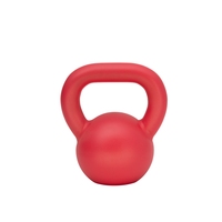 Kettlebell en acier portable de 4 kg, remplie de sable, durable, pour femmes, idéale pour la maison, la gym, l'entraînement physique, poids libre pour débutantes