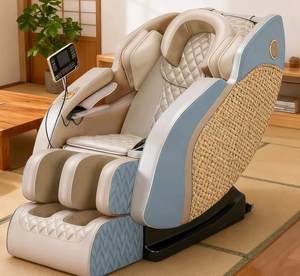 Fabricante directo de cuerpo completo silla de masaje de gravedad cero calefacción Shiatsu Rolling 8D masajeador de pies a bajo precio hogar de lujo - Product Image 1