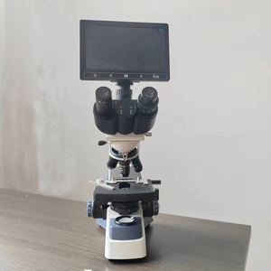 삼안 생물학적 현미경 1600X7inch 디스플레이 과학 연구 실험을위한 광학 생물학적 현미경 - Product Image 3