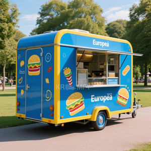 Remorque de restauration mobile rapide 2025 entièrement équipée avec four à pizza - Product Image 5