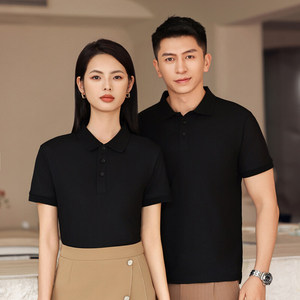 OEM 100% coton été pour polos hommes femmes chute de glace respirant revers à manches courtes chemises culturelles anti-rides impression - Product Image 4
