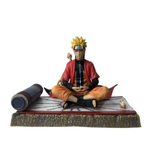 Figurine d'action Sage de l'anime Flow Wind Battle Meditation, modèle en PVC, personnage de film et de télévision japonais, ornement décoratif de bureau, vente en gros - Product Image 5