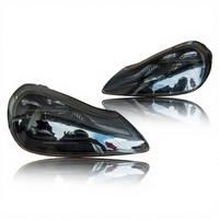Phares LED Matrix de style ancien à nouveau style pour Porsche Cayenne 957 9PA 2007-2010, style 2021, avec feux de jour DRL, ensemble de phares avant Plug and Play