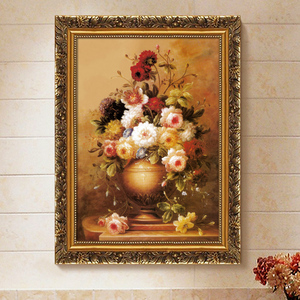 <span class=keywords><strong>Peinture</strong></span> classique européenne encadrée pulvérisation d'huile simulée tenture murale décorative pour salon Restaurant entrée maison Art mural - Product Image 6