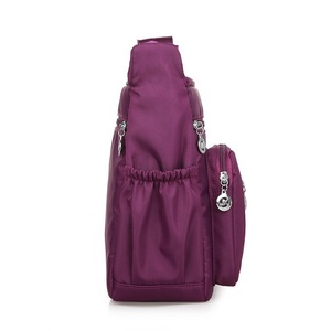Bolso Bandolera/Hombro de Gran Capacidad, Impermeable, de Tela Oxford de Nailon para Mujer, con Cierre de Cremallera e Interior con Compartimentos - Product Image 2