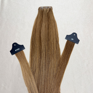 Extensiones de Cabello Europeo Virgen de Doble Trama de Lujo al por Mayor, Precio de Fábrica de Alta Calidad, Cabello Humano Plucharm Genius Weft Vendo - Product Image 2