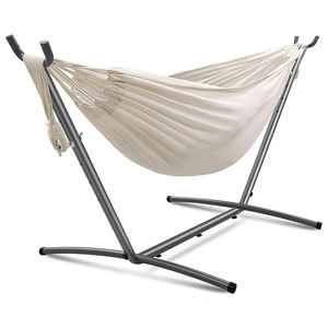 काले 9 फुट Hammocks समायोज्य वियोज्य समर्थन आउटडोर स्टील फ्रेम के लिए खड़े हो जाओ - Product Image 6