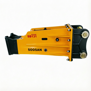 SOOSAN SB131 ชุดหัวเจาะหินไฮดรอลิกแบบกล่อง สภาพใหม่ สำหรับรถขุดขนาด 30-38 ตัน งานก่อสร้างและรื้อถอน - Product Image 1