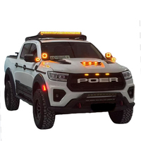 Vente chaude pick-up ABS hors route 4X4 accessoires de voiture passage de roue garde-boue évasé pour Great Wall Poer