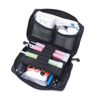 Sac de taille tactique Admin IFAK en nylon 1000D découpé au laser, étanche, avec fermeture éclair, pochette utilitaire MOLLE, pochette pour cartes, pour la chasse, le camping et les activités de plein air